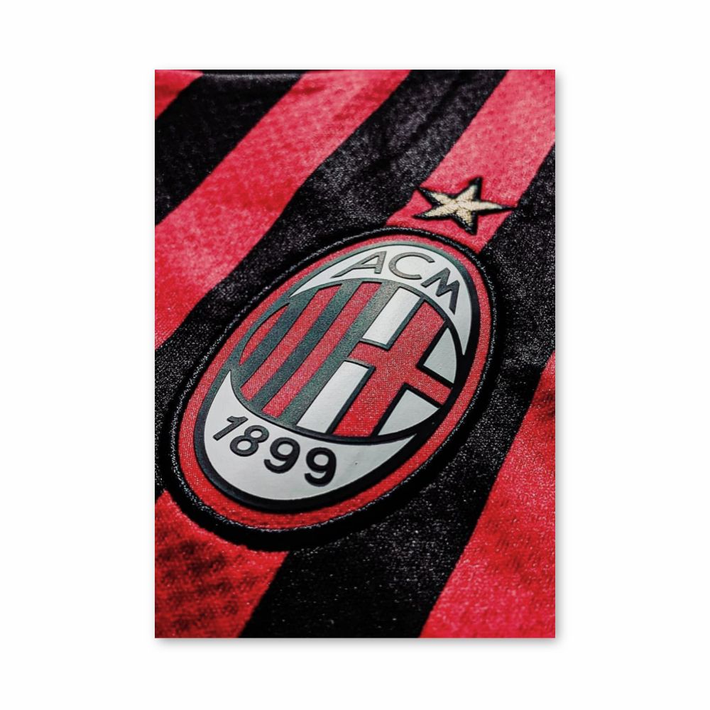 Poster Maglia AC Milan