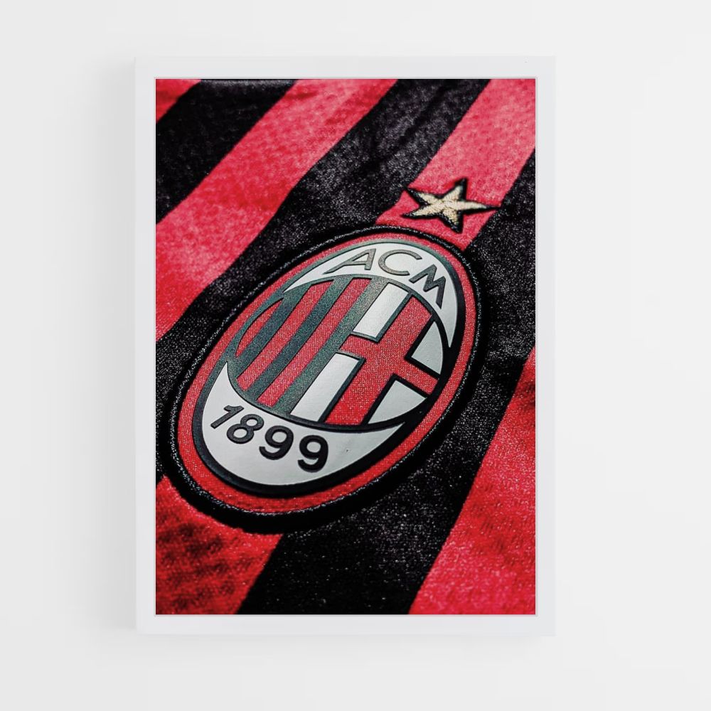 Poster Maglia AC Milan