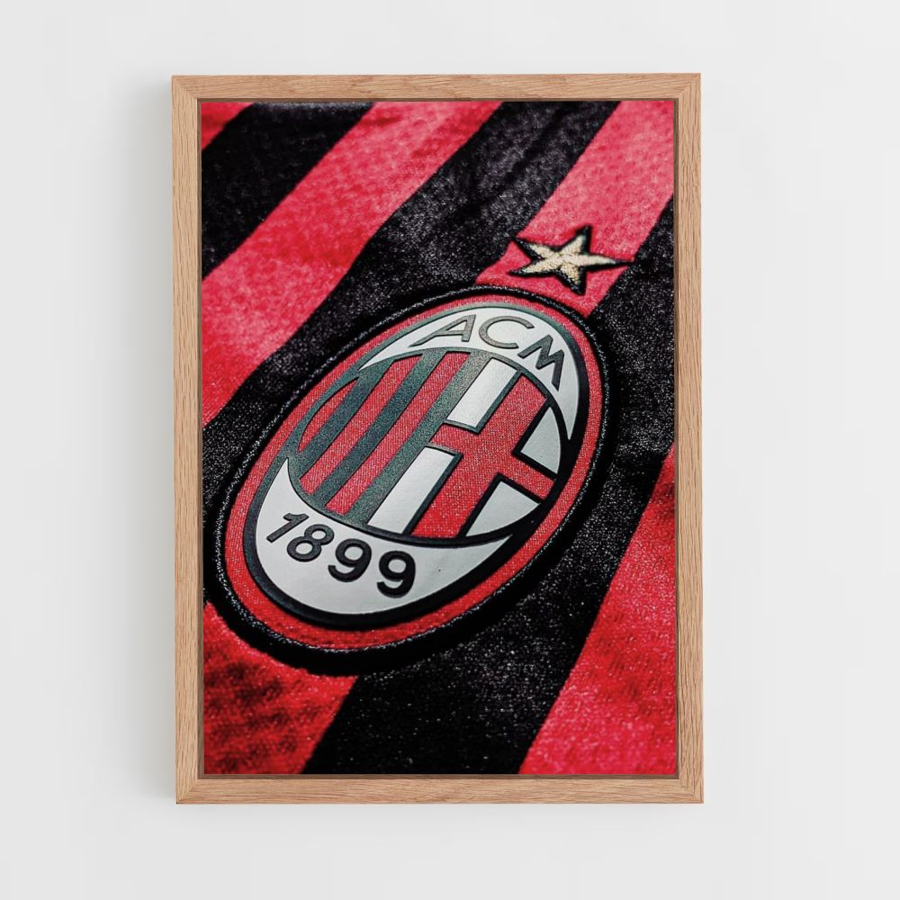 Poster Maglia AC Milan