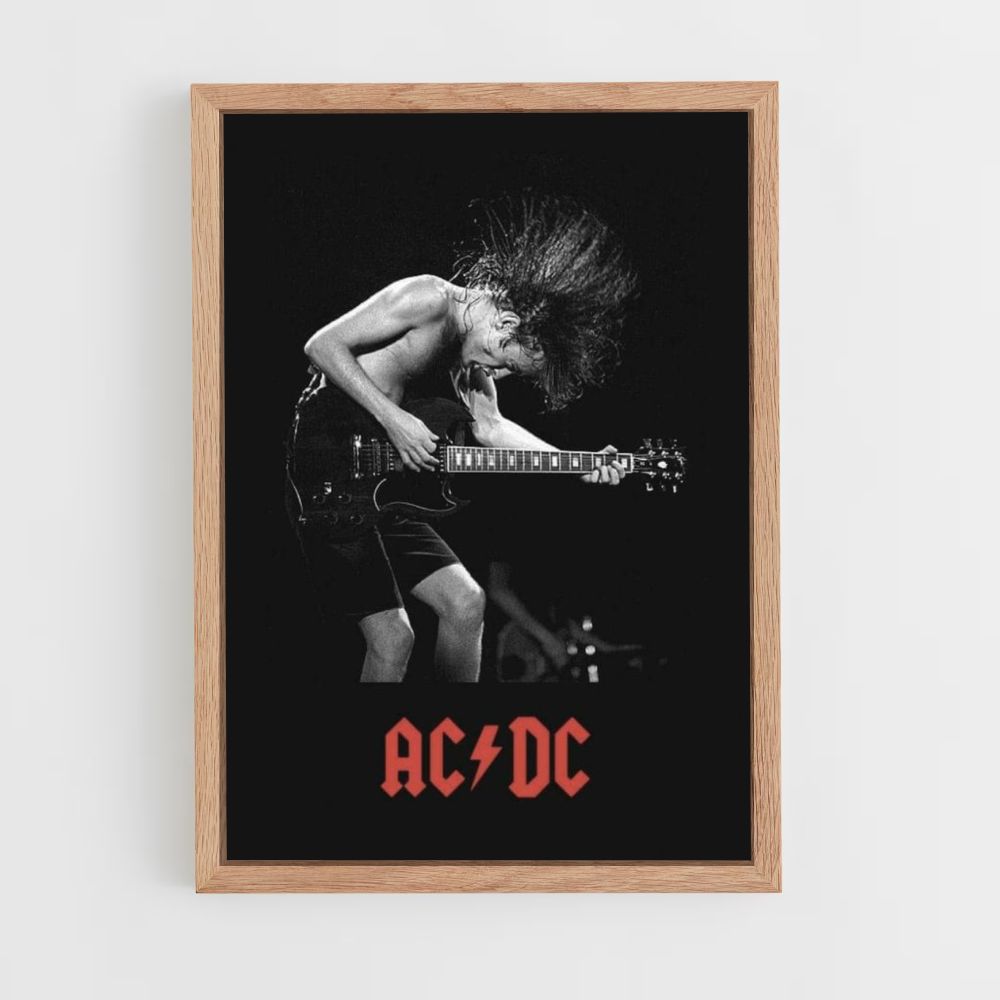 Poster Chitarra ACDC