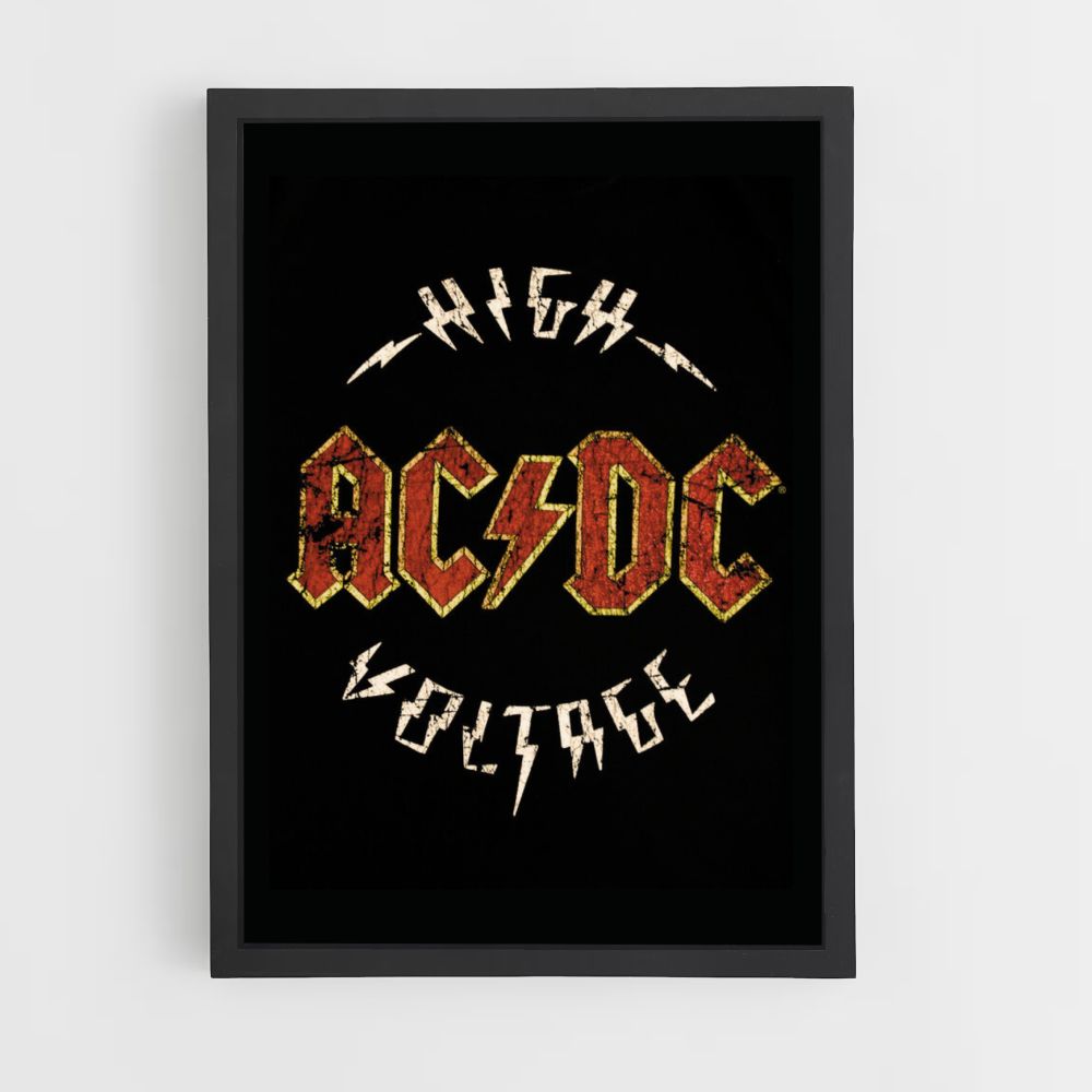 Poster ACDC ad alta tensione