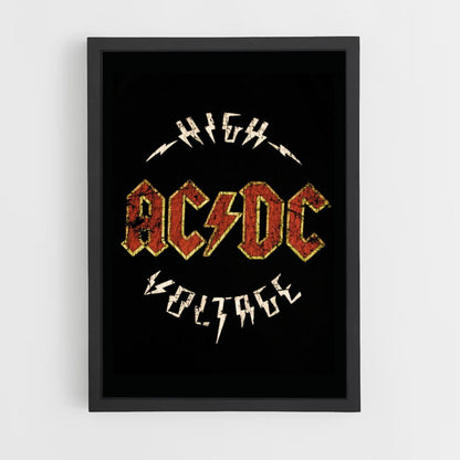 Poster ACDC ad alta tensione