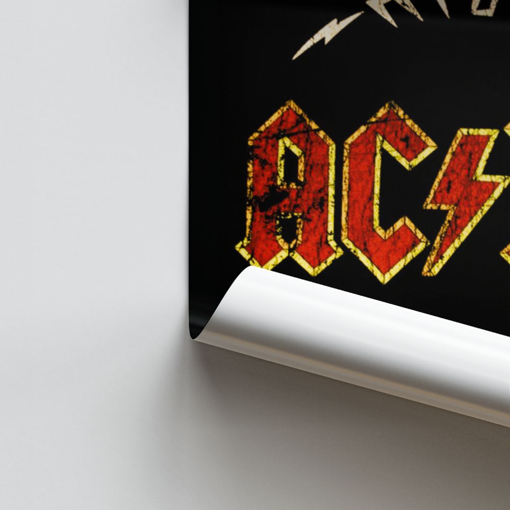 Poster ACDC ad alta tensione