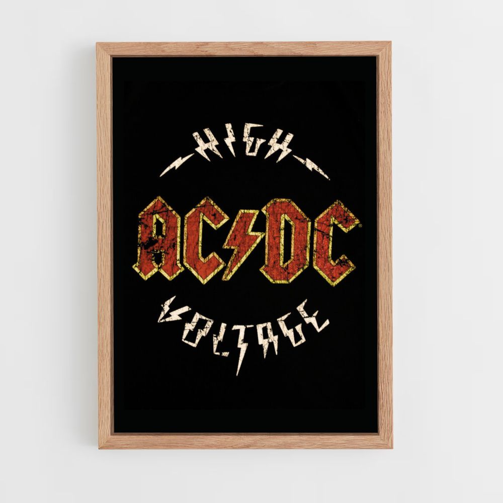 Poster ACDC ad alta tensione