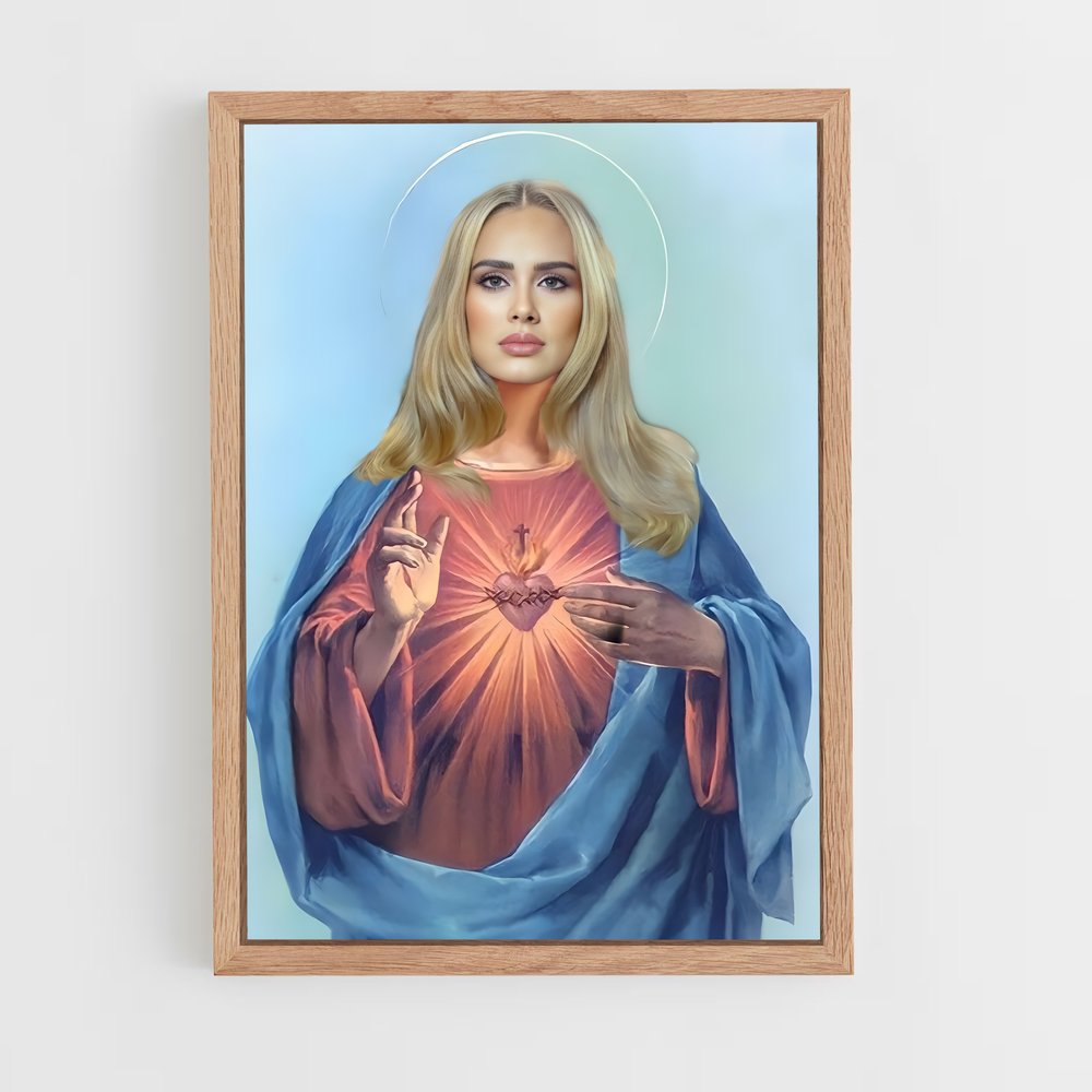 adele-14 cadre Bois clair