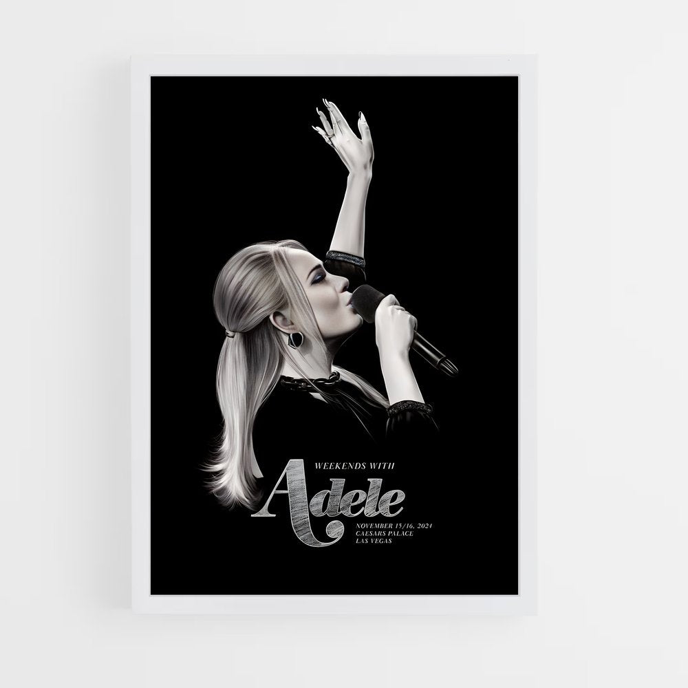 adele-2 cadre Blanc