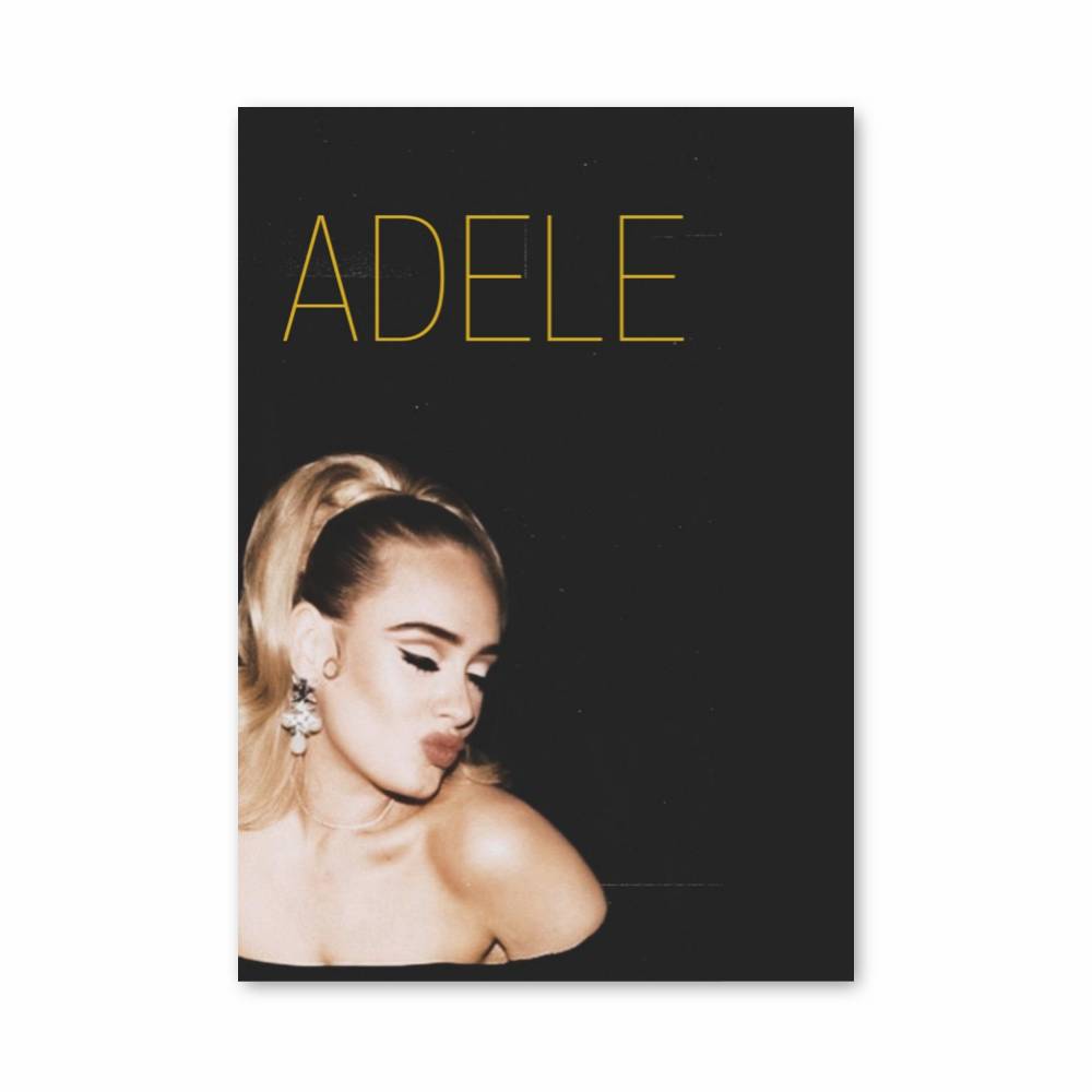 Poster Adele Portrait