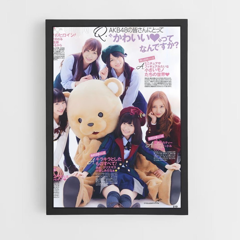akb48-5 cadre Noir