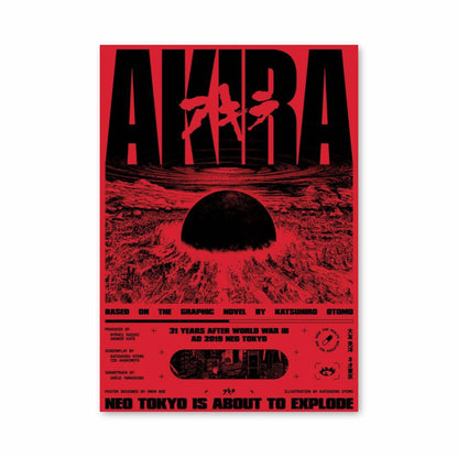 Poster Akira Explosion