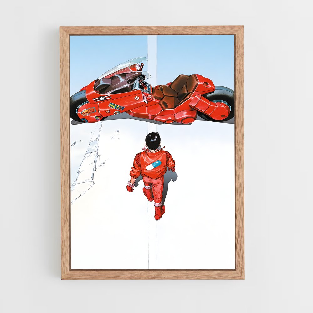 akira-9 cadre Bois clair