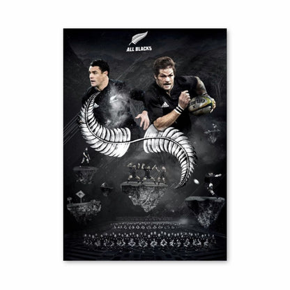 Poster All Blacks Haka