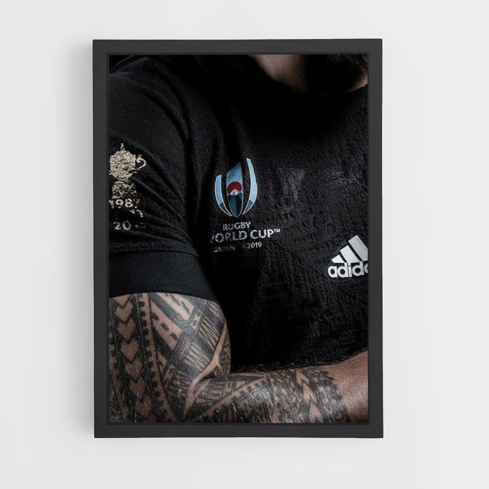 Poster Maglia degli All Blacks