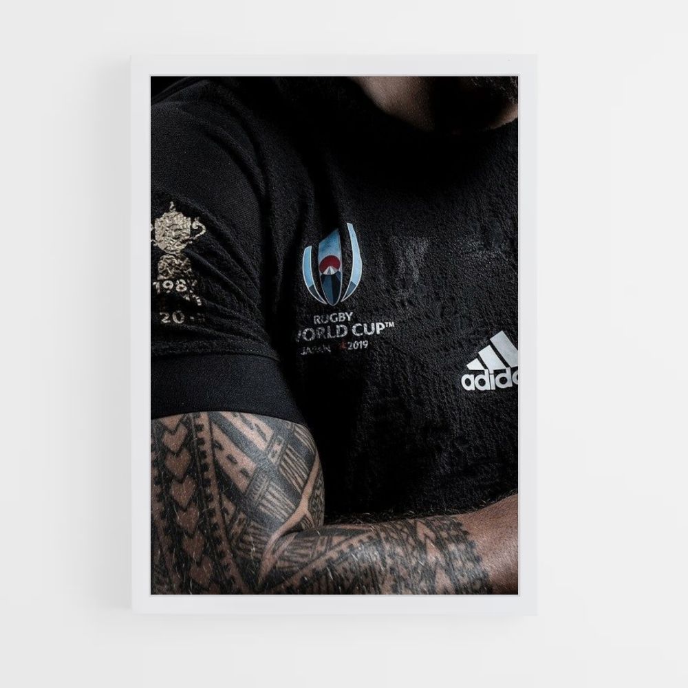 Poster Maglia degli All Blacks