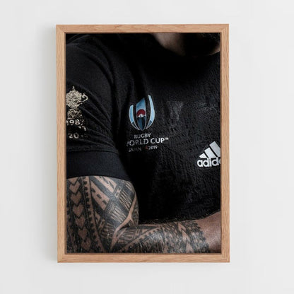 Poster Maglia degli All Blacks