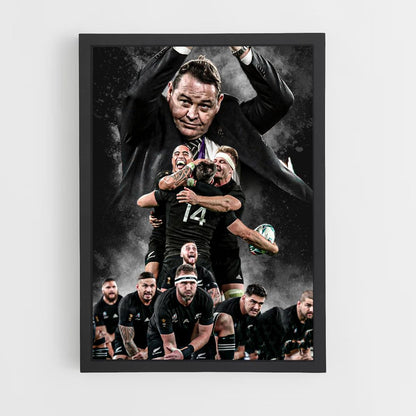 Poster della squadra All Blacks