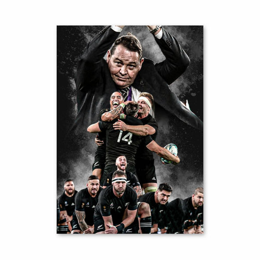 Poster della squadra All Blacks