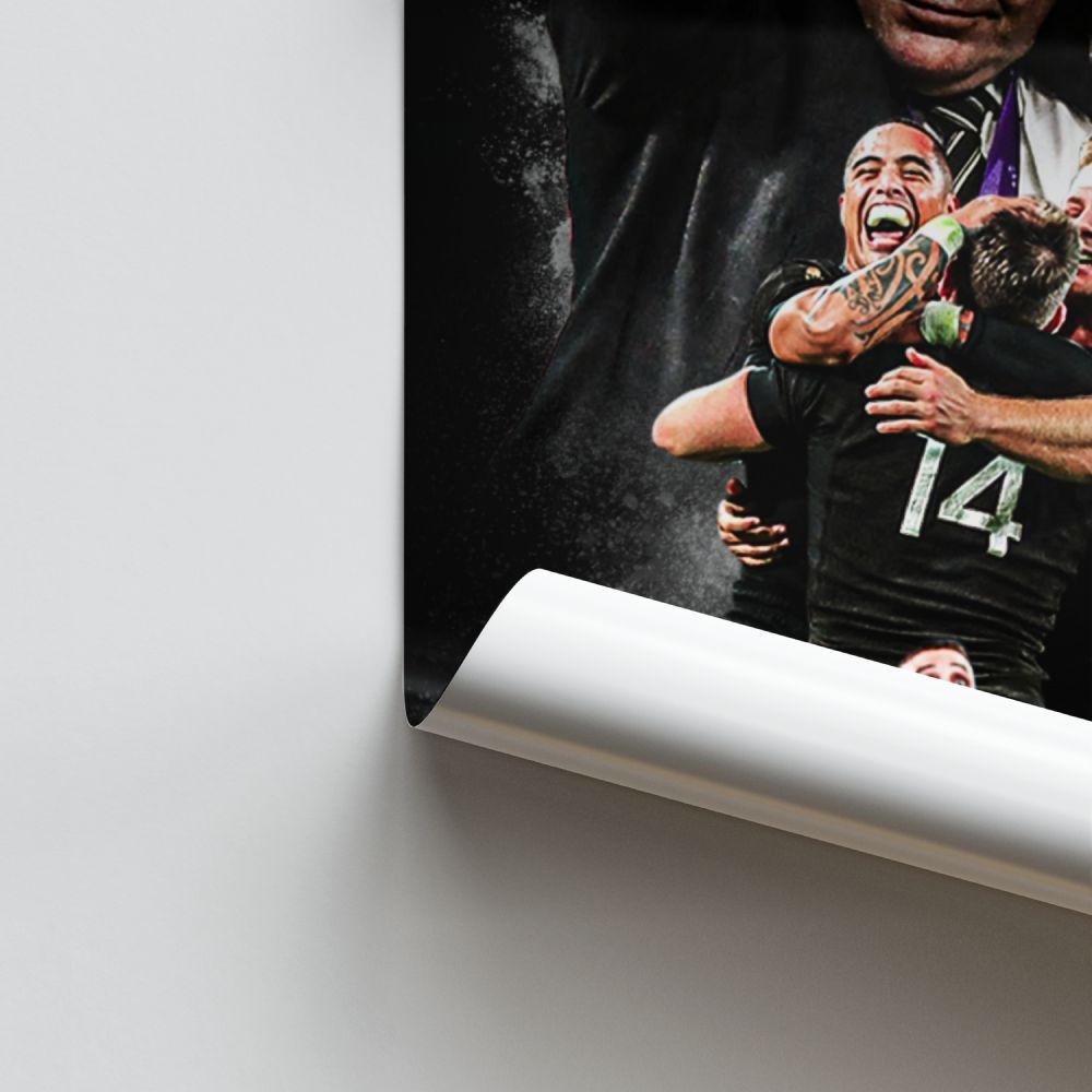 Poster della squadra All Blacks