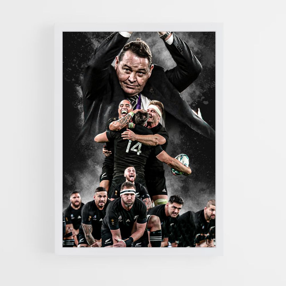 Poster della squadra All Blacks