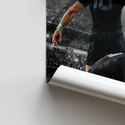 Poster con palloncino degli All Blacks