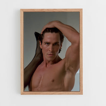 american-psycho-5 cadre Bois clair