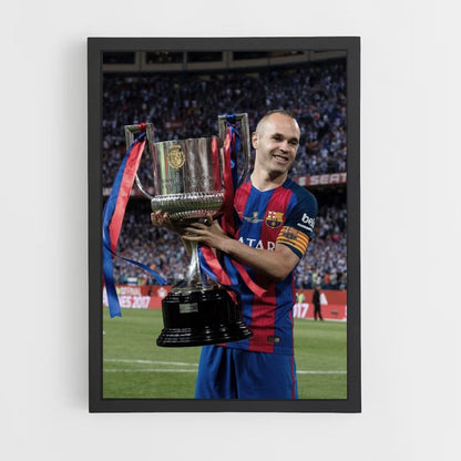 Poster Coppa Andres Iniesta