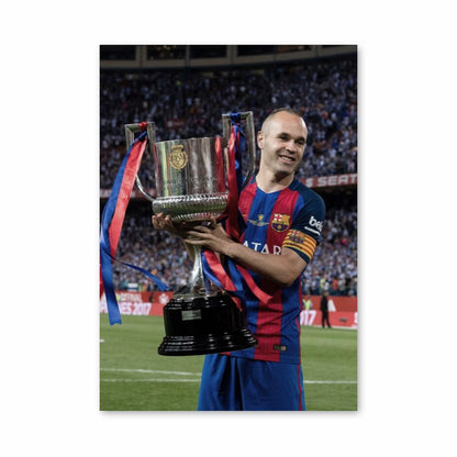 Poster Coppa Andres Iniesta