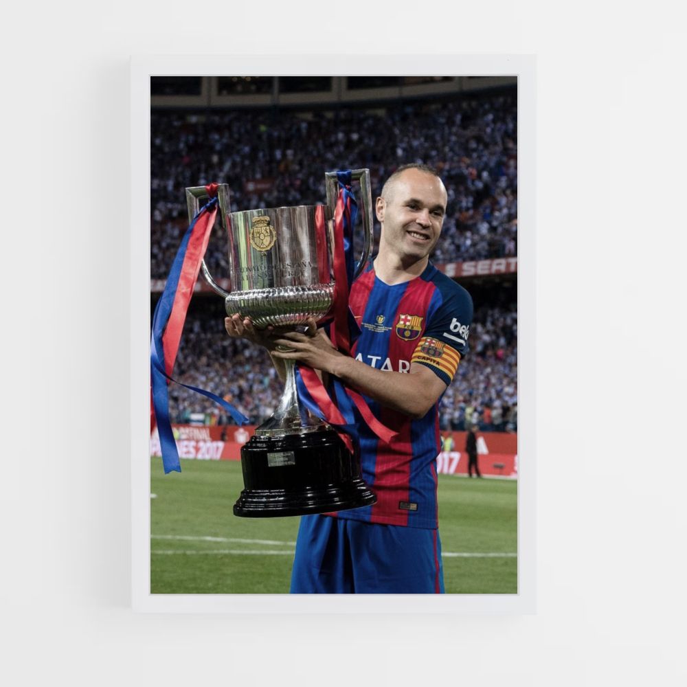 Poster Coppa Andres Iniesta