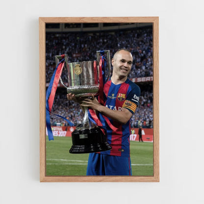 Poster Coppa Andres Iniesta