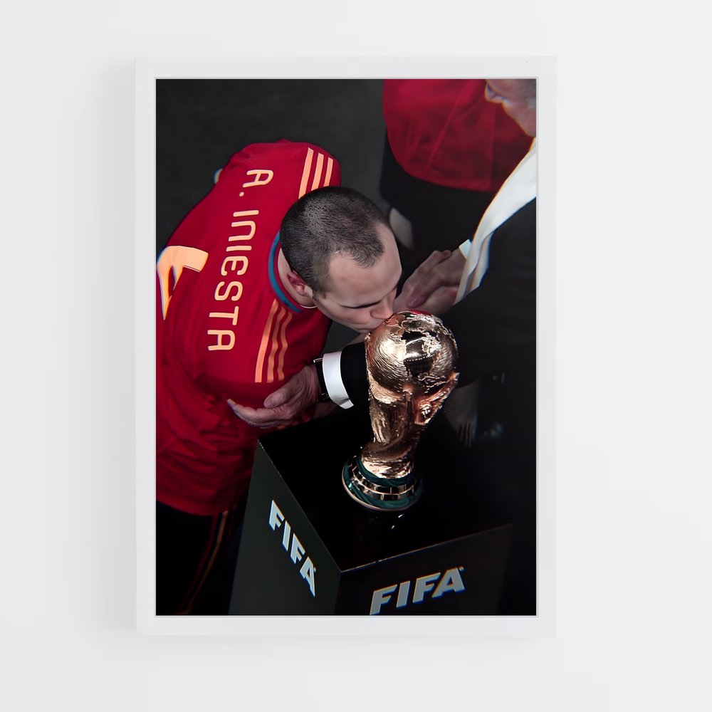 andres-iniesta-2 cadre Blanc