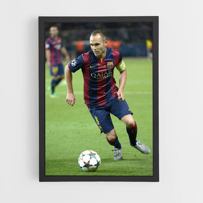 Poster Ballo di Andrés Iniesta