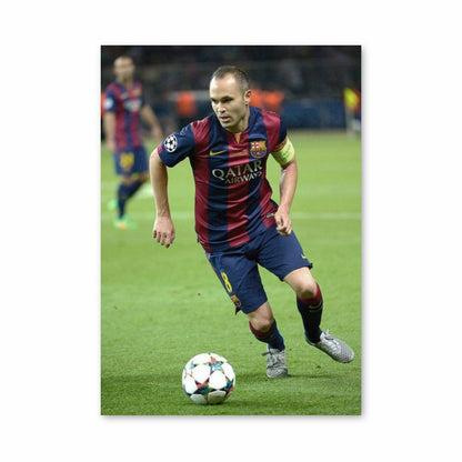 Poster Ballo di Andrés Iniesta