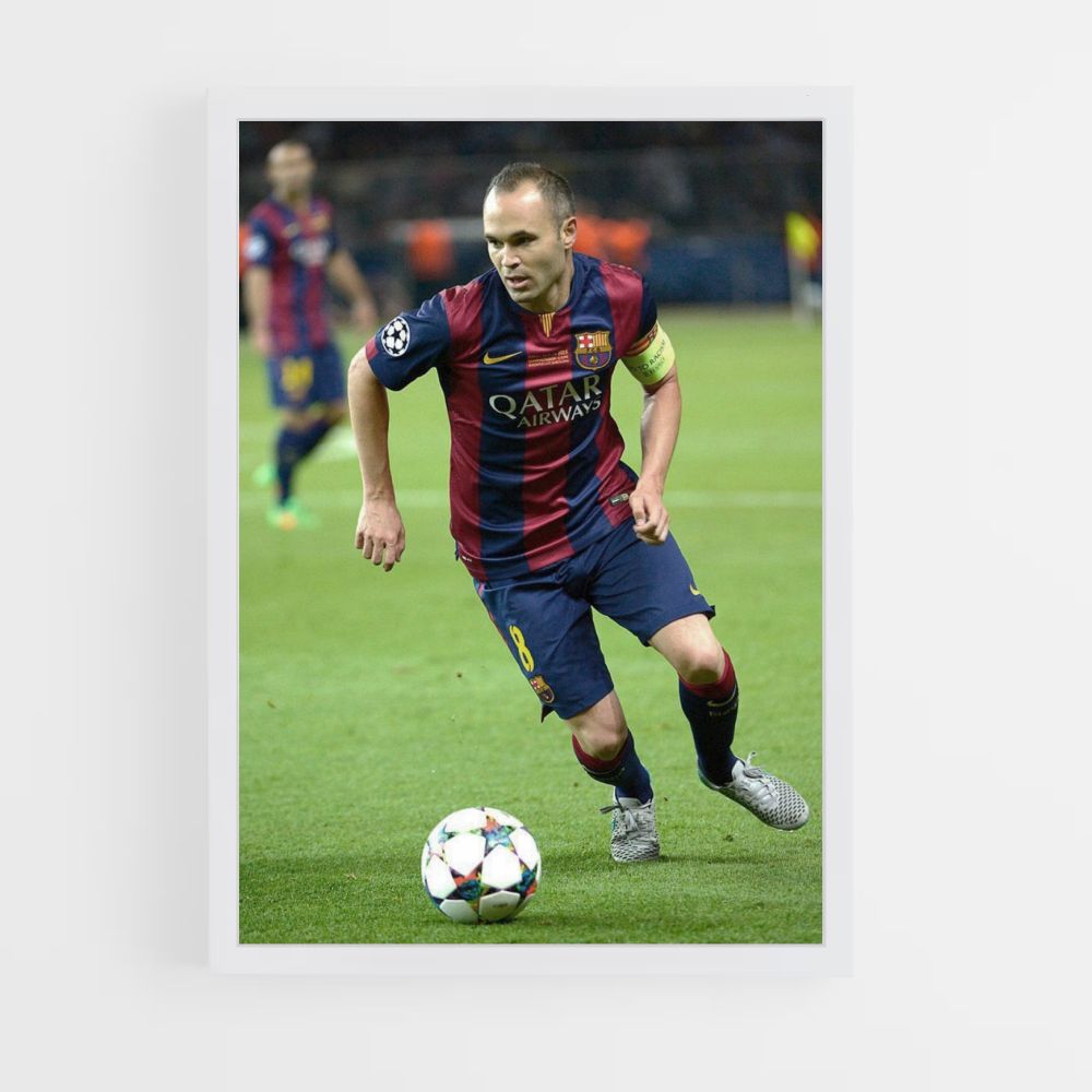 Poster Ballo di Andrés Iniesta