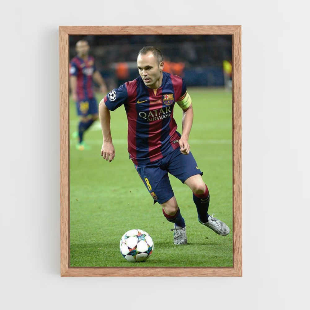 Poster Ballo di Andrés Iniesta