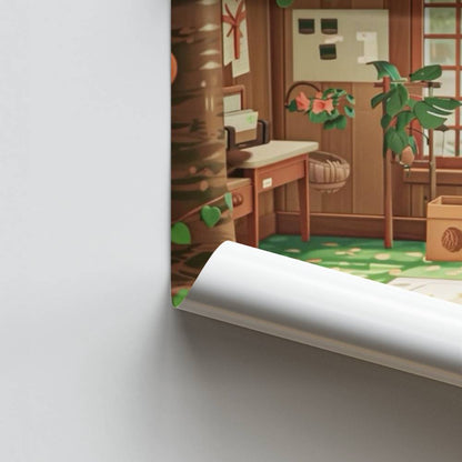 Poster della casa di Animal Crossing