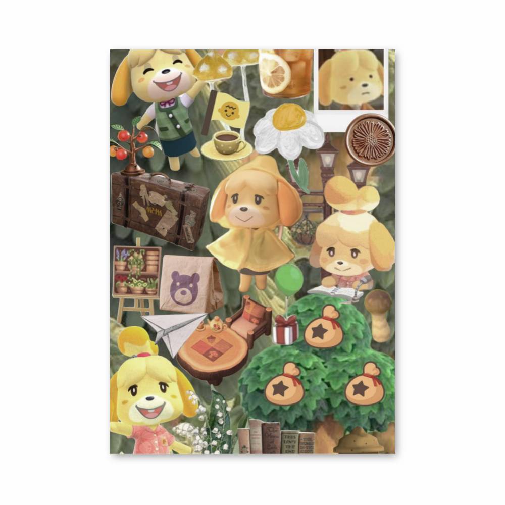 Poster Animal Crossing Collage