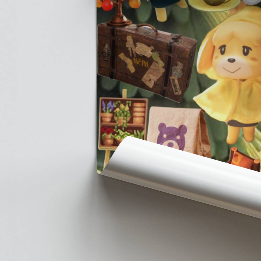 Poster collage di Animal Crossing