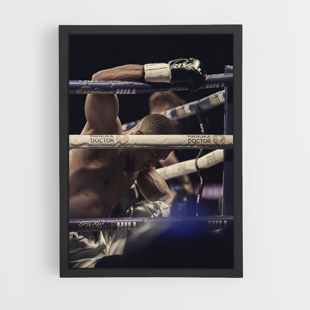 Poster Anthony Joshua duro