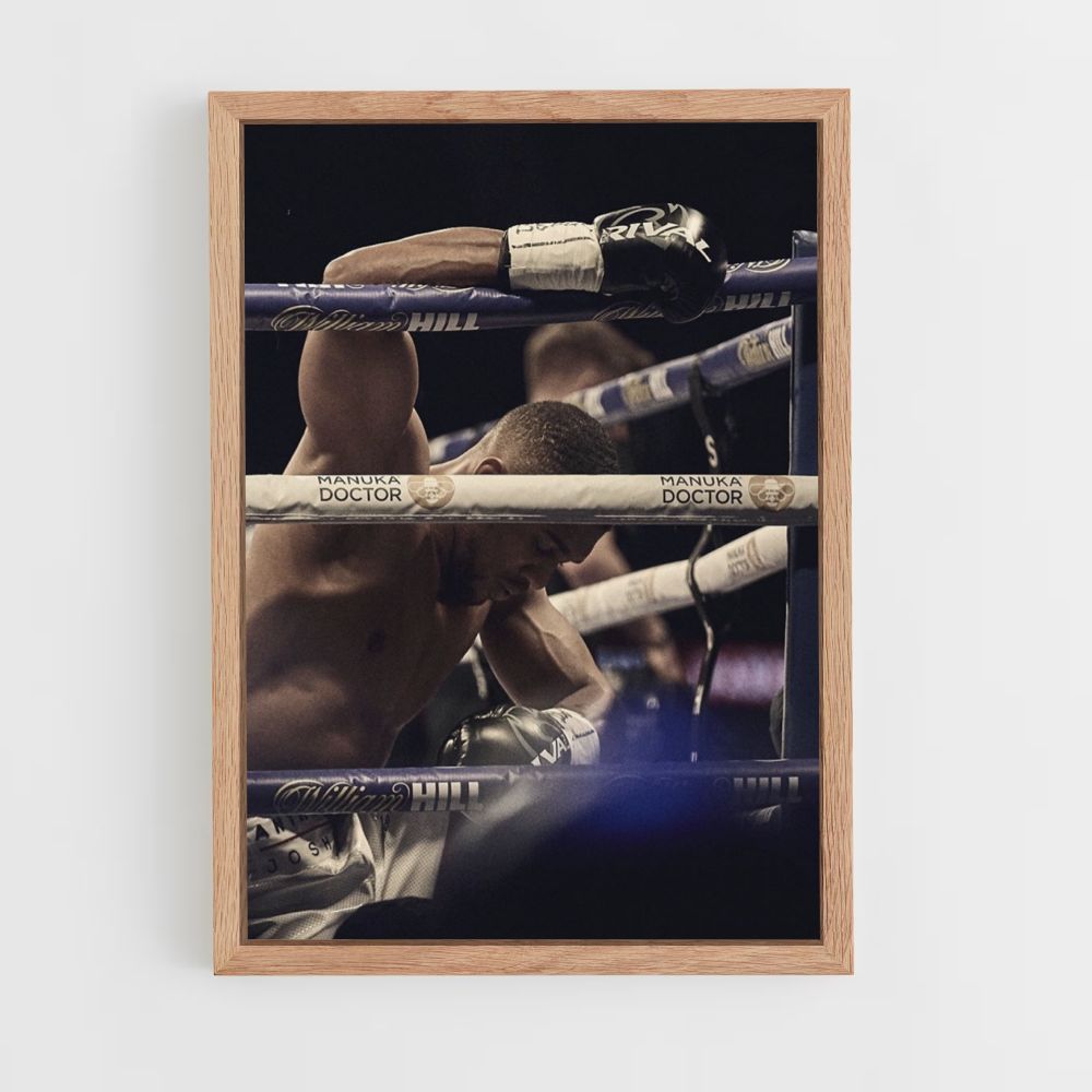 Poster Anthony Joshua duro