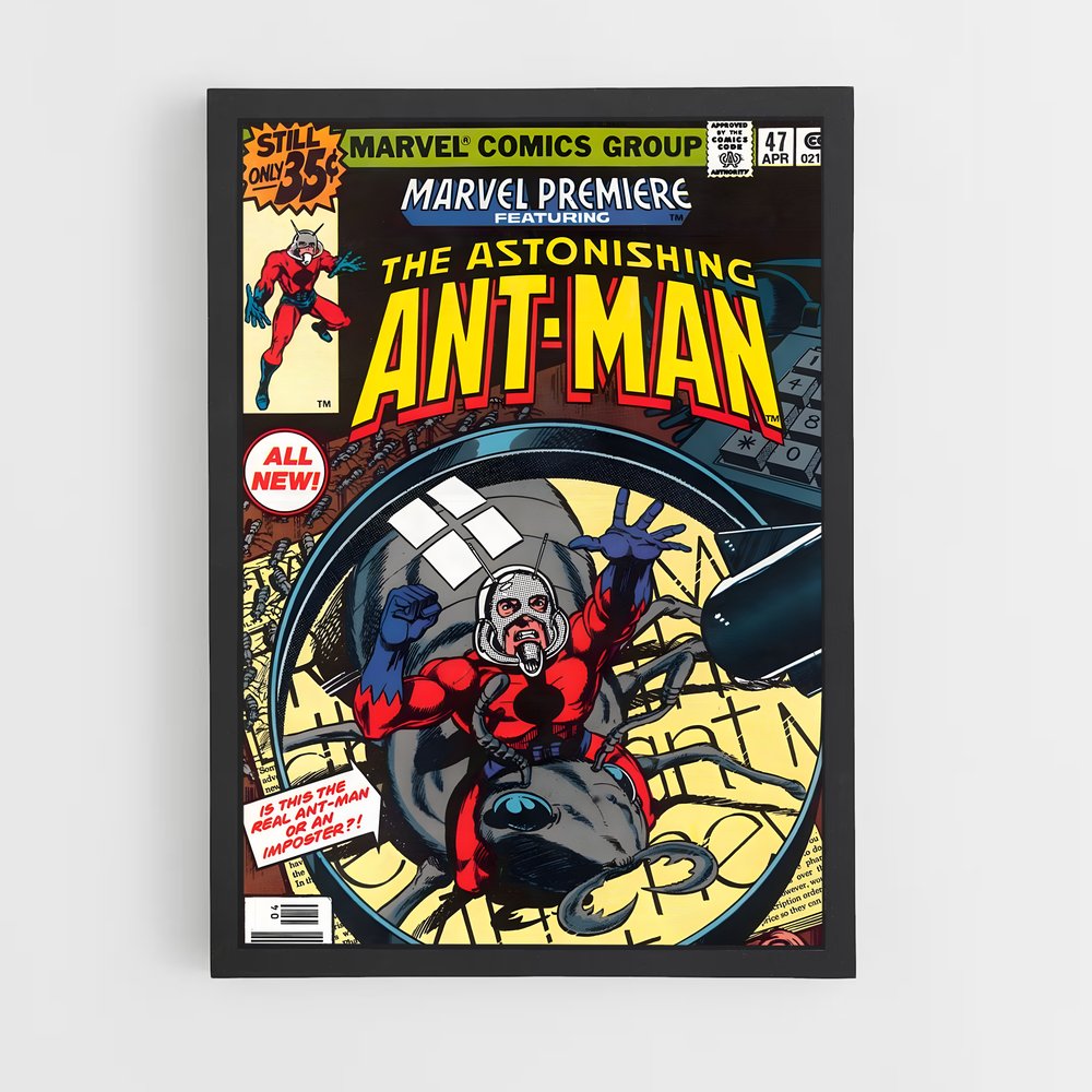 antman-4 cadre Noir