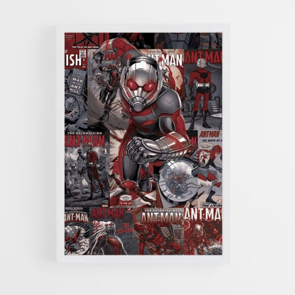 Poster di Antman rosso