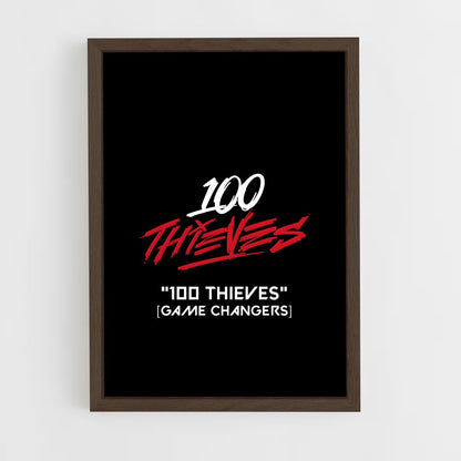 ap-100 thieves-2 cadre Bois foncé
