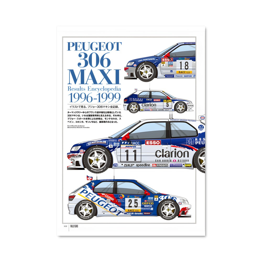 Poster Peugeot 80 Rallye