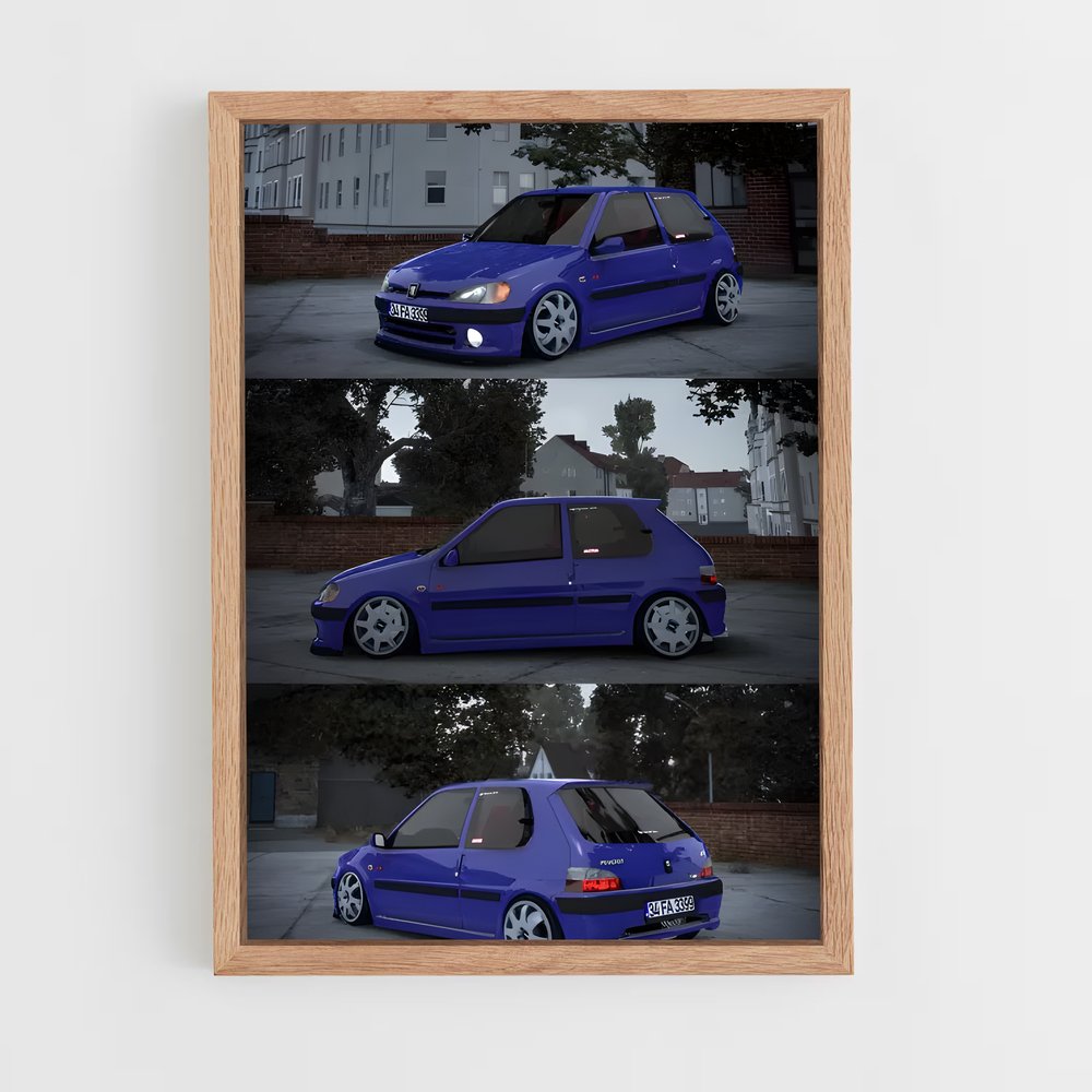 ap-106 gti-2 cadre Bois clair