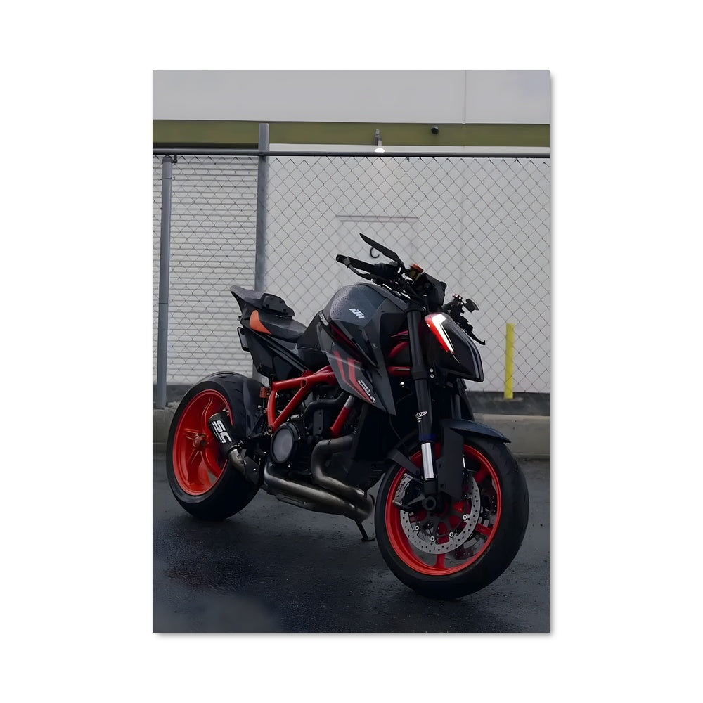 Poster Duke Noir et Rouge