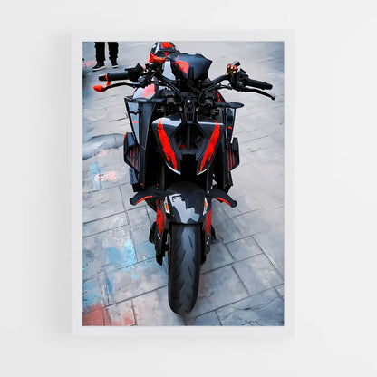 ap-1290 super duke r-4 cadre Blanc