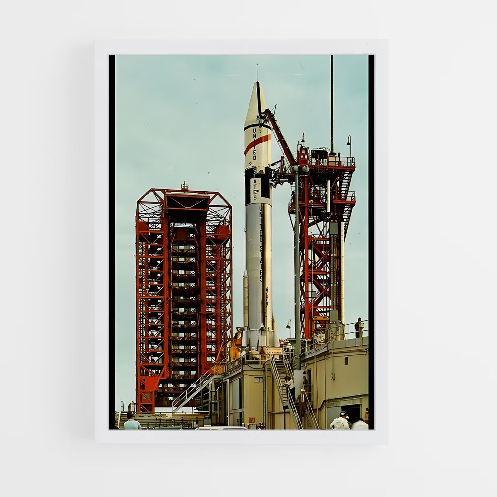 ap-1960s space-3 cadre Blanc