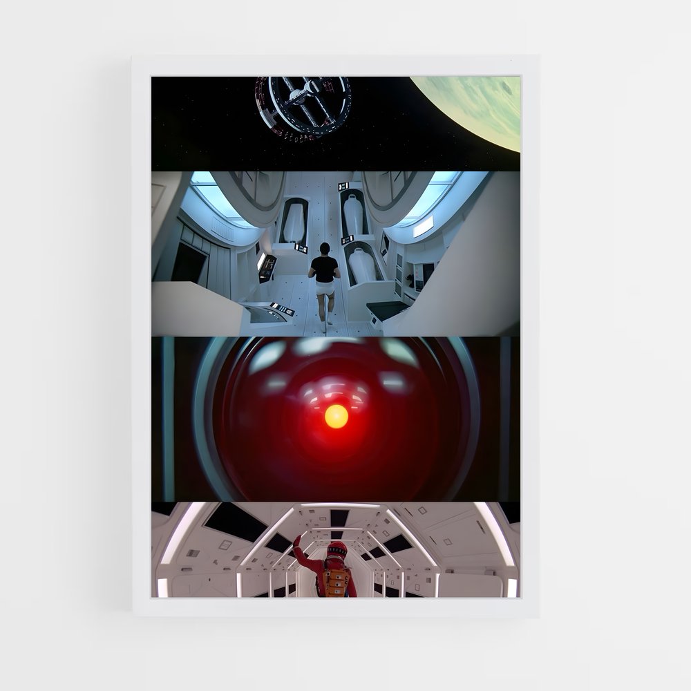 ap-2001 a space odyssey-4 cadre Blanc