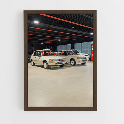 ap-205 rallye-6 cadre Bois foncé