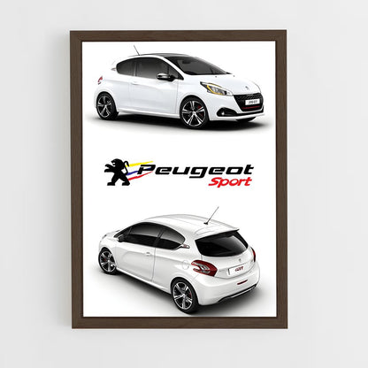ap-208 gti-5 cadre Bois foncé