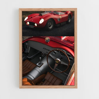 ap-250 testa rossa-1 cadre Bois clair